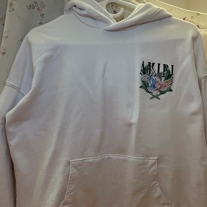 AMIRI Lovebirds logo hoodie